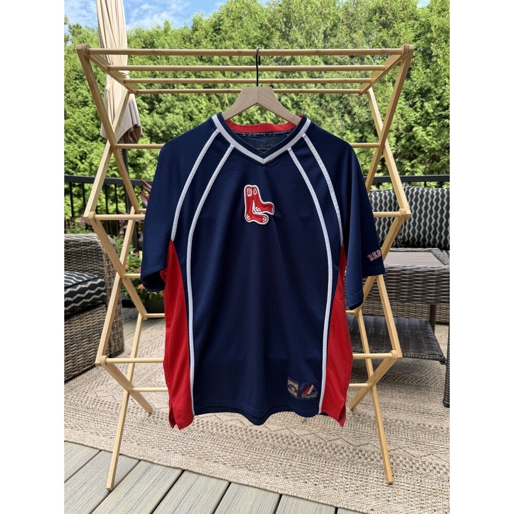 Worn in, Retro Red Sox Jersey T-Shirt - Mens Medium